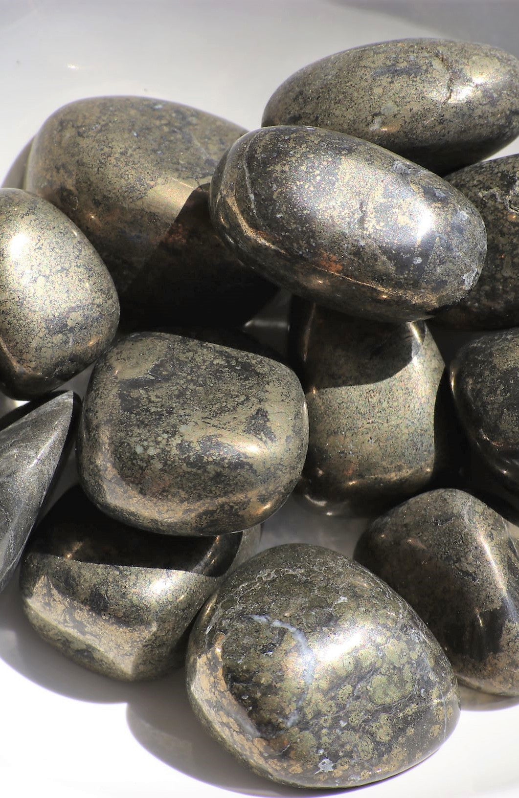 Healers Gold Tumbled Stone